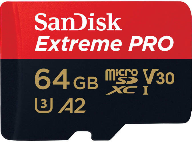 SanDisk microSDXC UHS-I U3 64GB SDSQXCU-064G-GN6MA