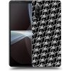 Picasee silikónový čierny obal pre Sony Xperia 10 III - Separ - White On Black 2