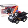 Lean Toys Čierne policajné autíčko 1:38 – trecí pohon