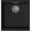 STRONG StrongSinks S3 Drez granit Hron 430, rozmer 430 x 460 mm, bez odkvapávača,čierny