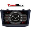 TomiMax Mazda 3 Android 13 autorádio s WIFI, GPS, USB, BT HW výbava: QLED !!!AKCIA!!! 8 Core 4GB+64GB LOW - iba displej A,C