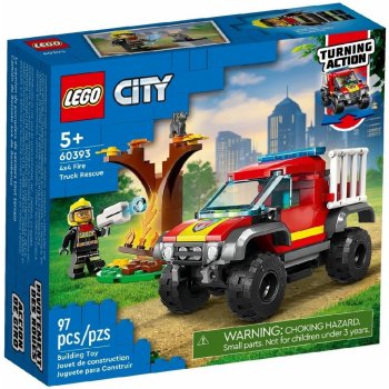 LEGO® City 60393 Hasičské terénne auto 4x4 od 7,29 € - Heureka.sk