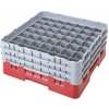 Cambro Kôš Camrack 49 pozícií, výška pohára 30 cm - Červená| TOM, R-49S1114-163