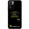 Picasee Fashion Case pre Xiaomi Redmi Note 11 Pro 5G - Kazma - TOHLE JE ŽIVOT A NIC VÍC NEBUDE