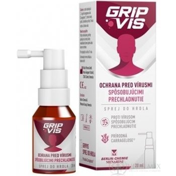 GripVis 1,2 mg/ml sprej do hrdla 20 ml