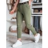 Dámske slim fit nohavice TAIRONIK khaki kaki M DStreet 5904056751334