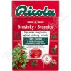 RICOLA Brusinky - Cranberry 40 g bez cukru