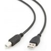 USB kabel typu AB, délka 4,5m HQ Black CCP-USB2-AMBM-15 Gembird