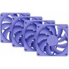 HYTE ventilátor 120mm PWM / barva Taro Milk / 1500rpm / 72CFM / ABS / 4-pin / sada 4x ventilátor FAN-HYTE-FA12-TM-4