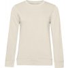 B&C | Inspire Crew Neck /women, Dámska mikina, biela krémová off, XS