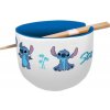 Stitch darčekový set ramen miska + paličky