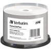 VERBATIM CD-R(50-pack) spindl, AZO 52X, 700MB, WHITE WIDE PRINTABLE SURFACE NON-ID 43745