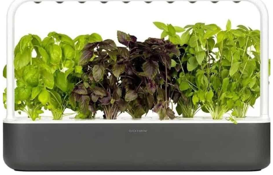 Kvetináč Click and Grow Smart Garden 9 sivý SG9G