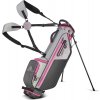 Big Max Heaven Six G Stand Bag Charcoal/Silver/Fuchsia