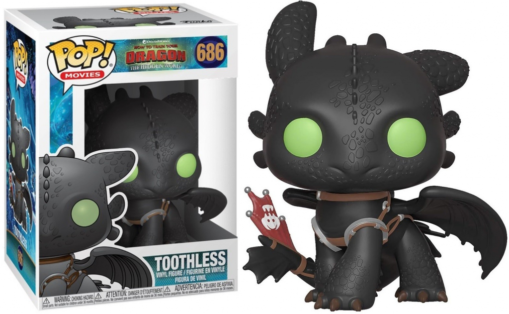 Funko POP! How to Train your Dragon 3 Toothless