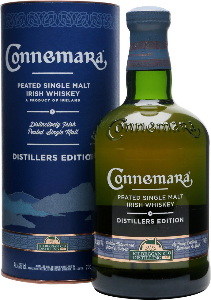 Connemara Distillers Edition 43% 0,7 l (tuba)
