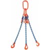 SVX Reťazový záves oko-3 hák tr 100 so skracovačom (6 m, 21200/15000 kg, 16mm) 6 m, 21200/15000 kg, 16mm