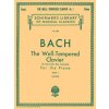 Well Tempered Clavier - Book 1: Piano Solo (Sebastian Bach Johann,Johann Sebastian Bach,Edwin Hughes)(Brožovaná)