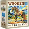 Drevené puzzle Moderný kôň 150 dielikov
