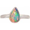 Nefertitis Opál etiópsky prsteň striebro Ag 925 R2360 - 55 mm (US 7,5), 2,5 g