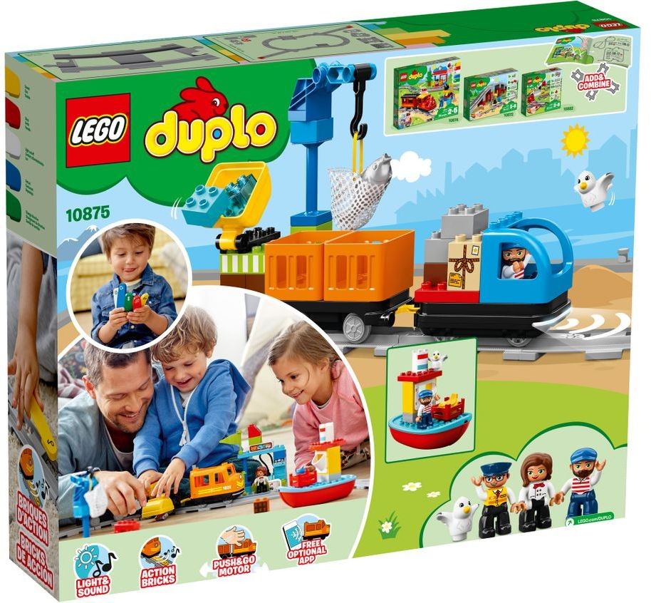 LEGO® DUPLO® 10875 Nákladný vlak od 98,41 € - Heureka.sk