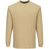 PORTWEST Tričko Flame Resistant Anti-Static FR11, dlouhý rukáv POR-FR11TARL L Hnědá světlá