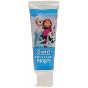 Oral B Pro-Expert Stages Princess zubná pasta pre deti príchuť Bubble Gum 75 ml