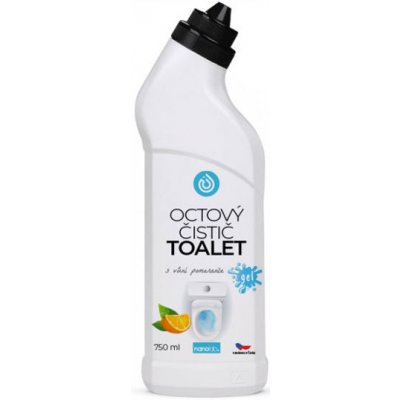 Nanolab Prírodný octový čistič toaliet s vôňou Pomaranče 750 ml
