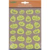 Halloween svietiace nálepky v tme tekvica
