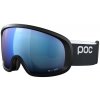 Lyžiarske okuliare POC Fovea MID Uranium Black/Partly Sunny Blue Čierna Normálna veľkosť