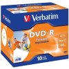 VERBATIM DVD-R (10-pack)Printable/16x/4.7GB/Jewel 43521