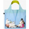 Skladacia nákupná taška LOQI MOOMIN Family