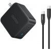 Choetech PD6008 2xUSB-C PD 100W GaN síťová nabíječka