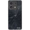 Picasee silikónový prehľadný obal pre Xiaomi Redmi Note 13 4G - Black marble