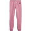 GAP 815098-02 dětská mikina s logem a kapucí růžová