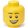 LEGO Storage LEGO úložná hlava (velikost S) - šťastný chlapec