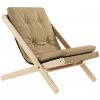 Karup deckchair BOOGIE - lehátko (skladacie) 65x88x75 cm wheat beige neošetřené (bez oleja, bez laku)