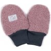 Esito Zimné bezpalcové rukavice Teddy fleece double Cyclamen pink