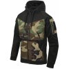Helikon-Tex ROGUE HOODIE, mikina s kapucňou - ČIERNA / WOODLAND US, L