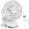 Bezdrôtový ventilátor biely Ruhhy 25566