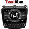 TomiMax Honda Accord 7 Android 12 autorádio s WIFI, GPS, USB, BT HW výbava: 4 Core 2GB+16GB PX HIGH