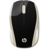 Myš HP Wireless Mouse 200 Silk Gold, bezdrôtová, optická, symetrická, pripojenie cez USB, (2HU83AA#ABB)