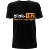 Blink 182 tričko Lonely Nights Čierna XL