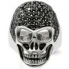 Thomas Sabo Prsten Lebka TR1705 051 11 Sterling silver blac