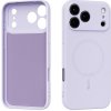 AppleMix Kryt pre Apple iPhone 17 Pro - sub. MagSafe - silikónový - fialový