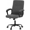 Nábytek PEGAS s.r.o. Kancelářské křeslo, houpací mechanismus, šedá látka, KA-Y391 GREY2