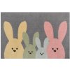 Hanse Home Printy 104452 Grey Multicolor 40 x 60 cm