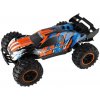 Auto RC Buggy rychlostní 2,4GHz plast 40cm dobíjecí pack+baterie oranžové-modré
