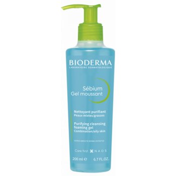 Bioderma Sébium Gel moussant čistiaci peniný gél s pumpou 200 ml