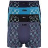 Flin pánskebambusové boxerky - 3ks XL viacfarebná